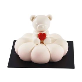 抱心小熊【动物奶油生日蛋糕W】