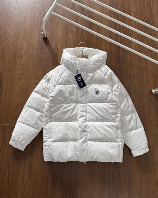 D111728冬季后背胶印logo三色情侣款羽绒服外套 商品图5