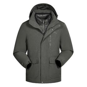 【云粉节】【9折】6楼吉普JEEP男式外套羽绒两件套吊牌价3099折后价2789