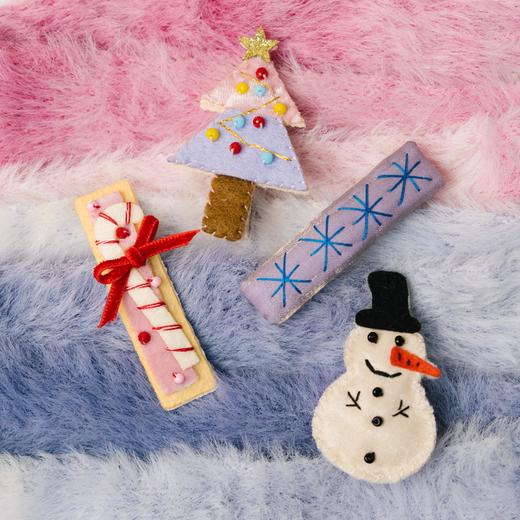 【云优选】Levaland原创设计24新品diy圣诞咕卡花环圣诞树 商品图3