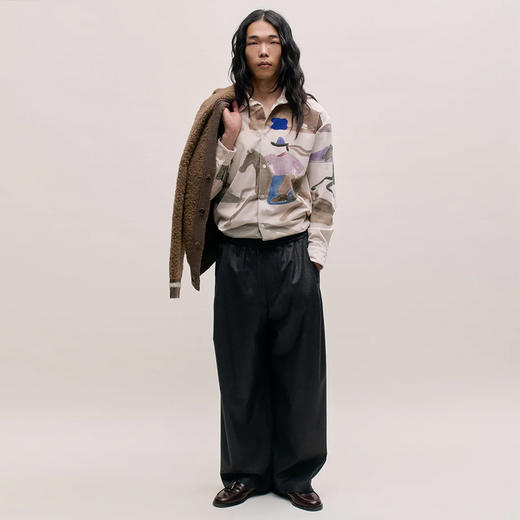 A KIND OF GUISE DERBIN SHIRT意大利细灯芯绒面料艺术家手绘衬衫 商品图1