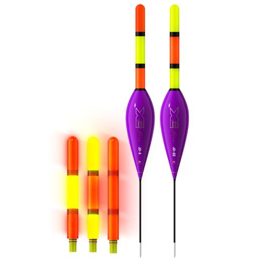 佳钓尼日夜两用矶钓夜光漂咬钩变色抓口稳定 小身材大吃铅路滑也能使用 商品图6