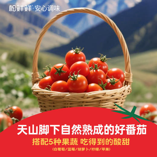 【清心湖❎️松鲜鲜·幸运番】幸运番番茄沙司60g 高营养不怕比 小包装更方便  0添加低钠配方，不额外添加盐，口感细腻，适合儿童佐餐食用！ 商品图3