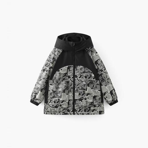 【MQD】【三防】儿童棉衣冬季男童连帽棉服加绒蓄暖一衣三穿 商品图5