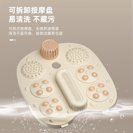 【新款足浴盆】全自动按摩加热泡脚桶 家用洗脚盆电动恒温泡脚盆 商品图2