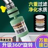 「6重过滤！通用款」水龙头延伸过滤器通用防溅嘴厨房净水居家日用自来水通用净化花洒 商品缩略图2