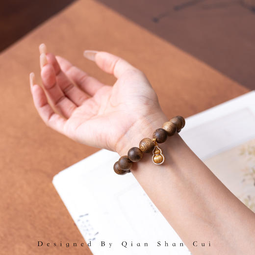 原产地溯源 新年好礼【海南沉香协会副会长单位/广东茂名电白沉香协会副会长单位 自有奇楠沉香母树种植园中科院协同研发】千山翠 奇楠沉香文玩吊坠首饰 精美礼盒包装 一物一证 商品图14