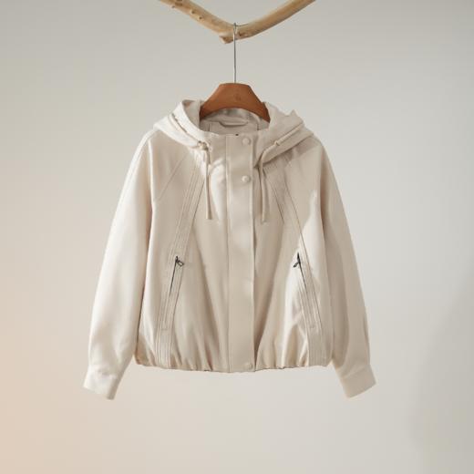 西子/【暖坞】90鹅绒800+蓬松度进口中空纱连帽羽绒服/YRXS0487 商品图1