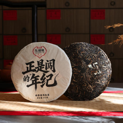 压箱底 正是闯的年纪 2020班章普洱生茶 饼茶 350克 商品图2
