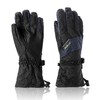 美国元单男女冬季防水保暖触摸屏滑雪手套 商品缩略图4