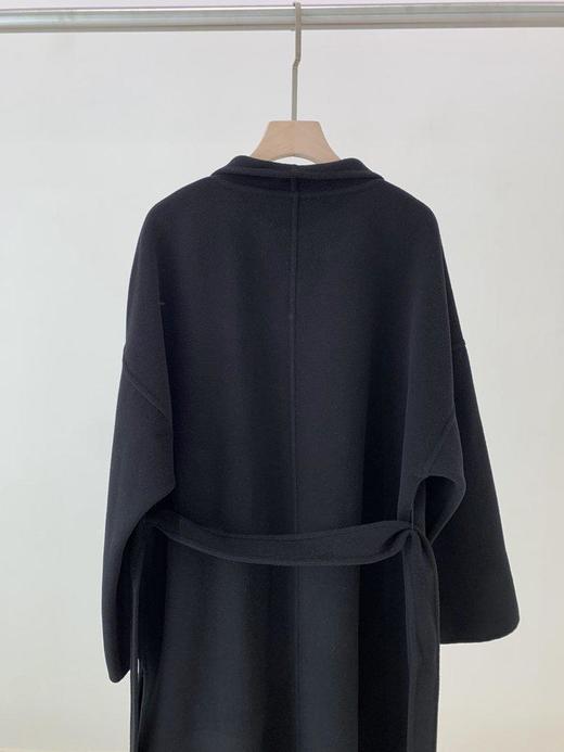 【高品质私服】【IC绢丝羊毛双面呢系带大衣】打造时髦放松亦不失精致的女性形象N1020-CC【无标出货 介意慎拍】 商品图13