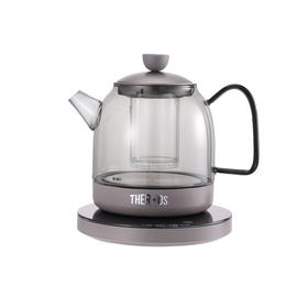 [膳魔师]钛茗茶养生壶曜石黑800mL