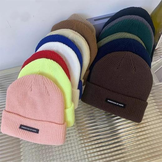 【YW】无忧购35元2件男女秋冬针织毛线帽保暖冷帽（截单后3-5天发货) 商品图3