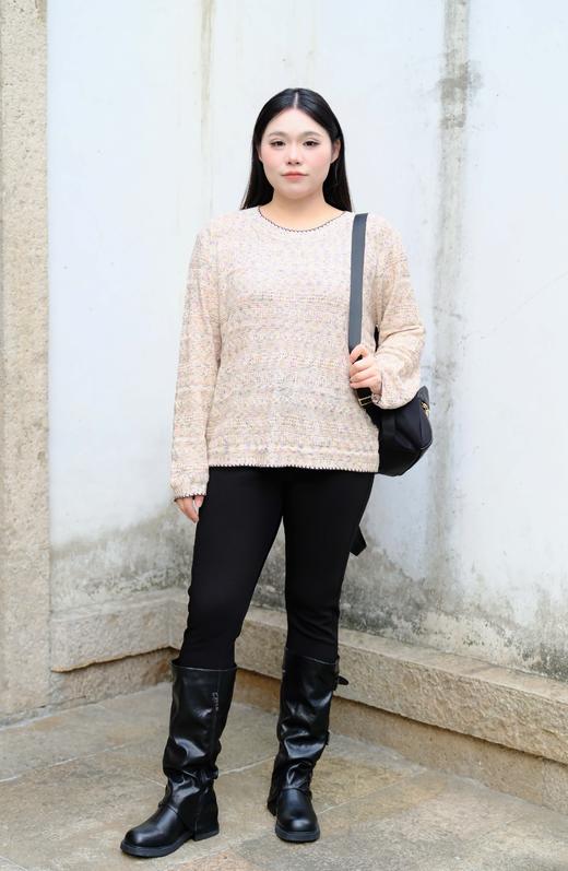 10天发货，花粉福利款！【加绒打底裤】告别冬季臃肿！这条「养生打底裤」保暖显瘦两不误。 牛油果润肤加持，暖从腿起！加绒锁温，面料：94%锦纶，6%氨纶；贴肤内层：94%聚酯纤维，6%氨纶 商品图10