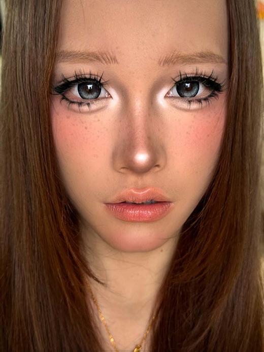 Hanawink 半年抛 银河日记 直径14.5mm着色14.3mm 商品图9