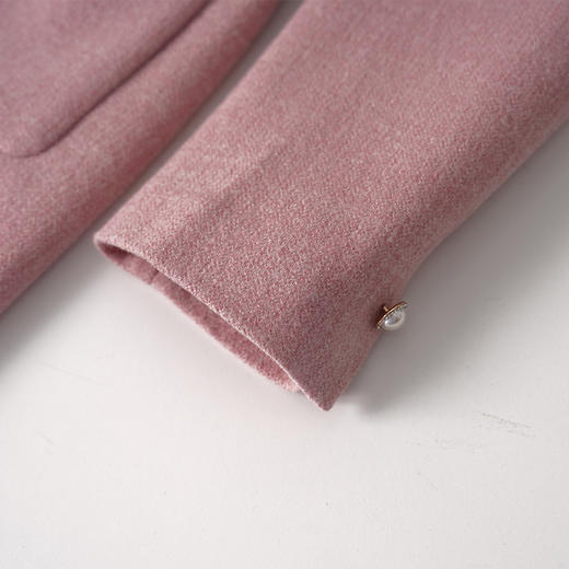 EITIE爱特爱假两件小香风 钻扣点缀低调不失华美气质连衣裙8407123 商品图5