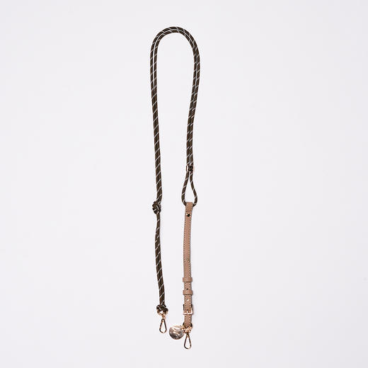 北京仓｜La Coque Française-Colleen-Vert 绿色 织物 长款 手机链［法国设计师］ 商品图0