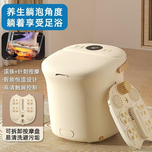 【新款足浴盆】全自动按摩加热泡脚桶 家用洗脚盆电动恒温泡脚盆 商品图0
