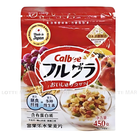 日本进口 Calbee 卡乐比 富果乐 水果麦片450g