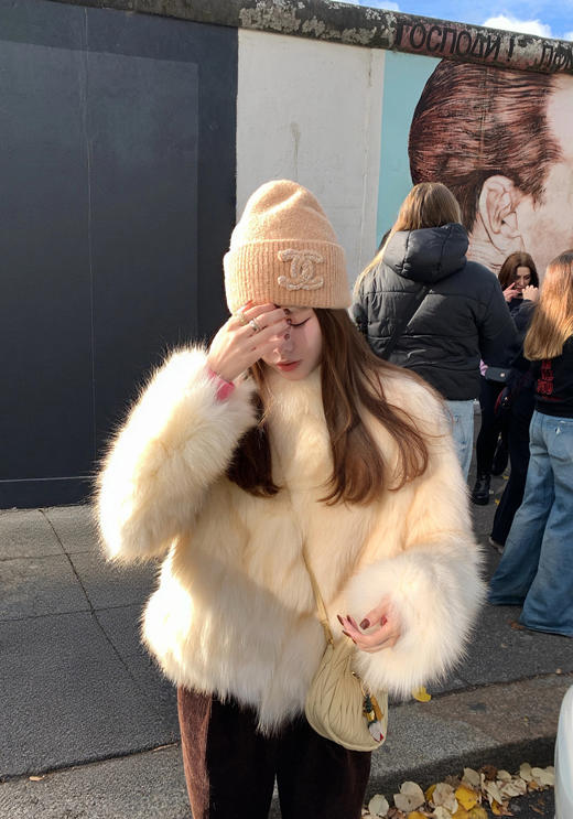 香奈儿  羊毛针织套装（围巾+冷帽）（COCO） 商品图2