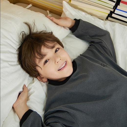 runrungo儿童秋冬换季家居服合集 | 柔光撞色设计、轻盈柔软不厚重、居家穿着舒适、透气保暖【HZ】 商品图2