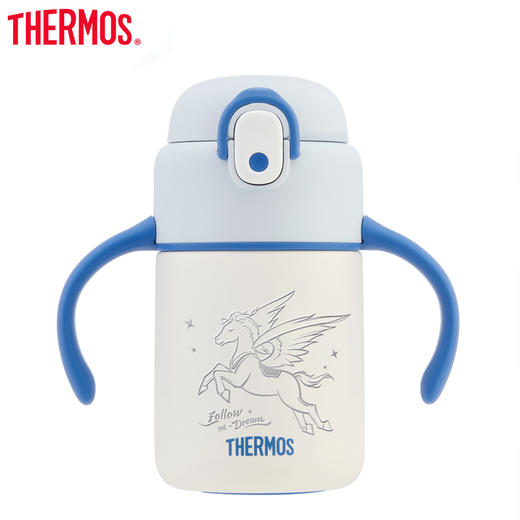 膳魔师  保温杯 吸管杯 350ml 独角兽和小飞马 商品图1