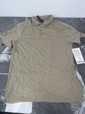 瑕疵Lululemon Evolution 男士夏季排汗微弹速干修身版型短袖POLO衫