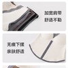 雀说蕾丝边V领阳离子无痕美背无钢圈性感舒适外穿条纹女士保暖背心女ALWT75 商品缩略图3