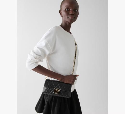 好折！Kate spade KS小香风 经典黑色 小号单肩斜挎包 只要￥780直邮到手 商品图3