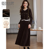 【年货节】熙世界灯芯绒小香风外套短款2025秋冬新款法式上衣半身裙两件套 商品缩略图0