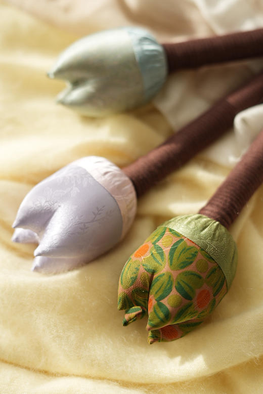 不退换|gu法蚕丝按摩捶｜冬青艾绒内芯，轻盈养身，现货 商品图0