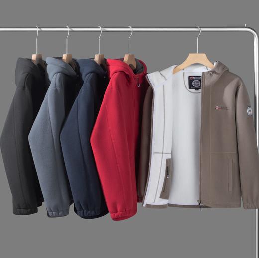 【出口挪威品质 Polartec抓绒面料 厚实抗风保暖 硬扛风雪】Louise  Arbegue【男女同款】双面Polartec抓绒摇粒绒外套（尺码偏大 建议拍小一码）5天左右发货 商品图1