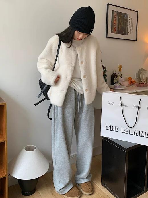 奶里奶气很好rua【仿貂毛环保皮草毛毛外套】 商品图1