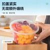 特美居饭盒一次性餐盒食品级打包盒圆形带盖餐碗耐高温可微波1000型50套 商品缩略图1