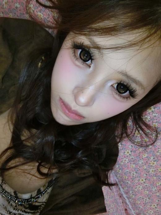 Hanawink 半年抛 甜心暴击棕 直径14.5mm着色14.4mm 商品图2