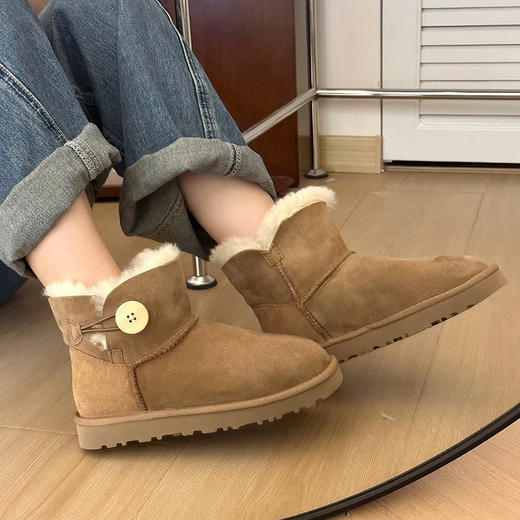 【你好桑坡  桑坡村勃肯鞋/雪地靴合集】茗星同款保暖神器 桑坡出品 雪地靴的top 商品图1