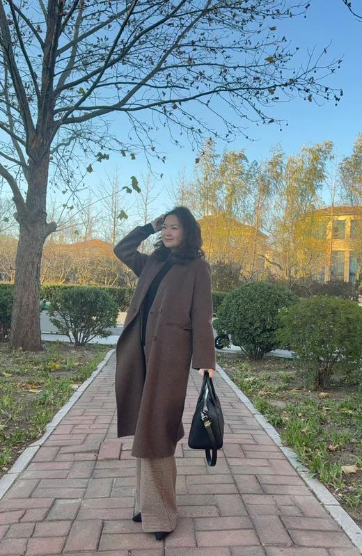 骆驼绒丝澳毛大衣 商品图6