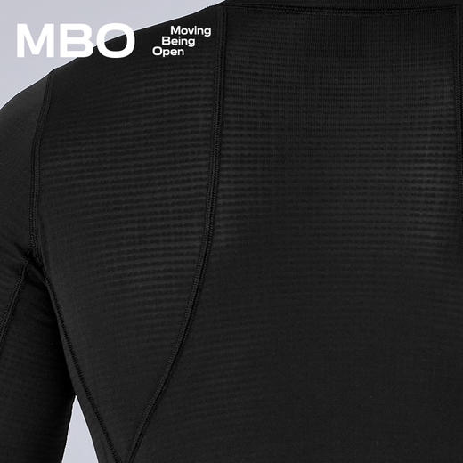 MBO Polartec® Power Grid™男子 秋冬 速干长袖打底衫 B341 吸湿排汗(经销商专拍链接，非经销商拍单不发货) 商品图10