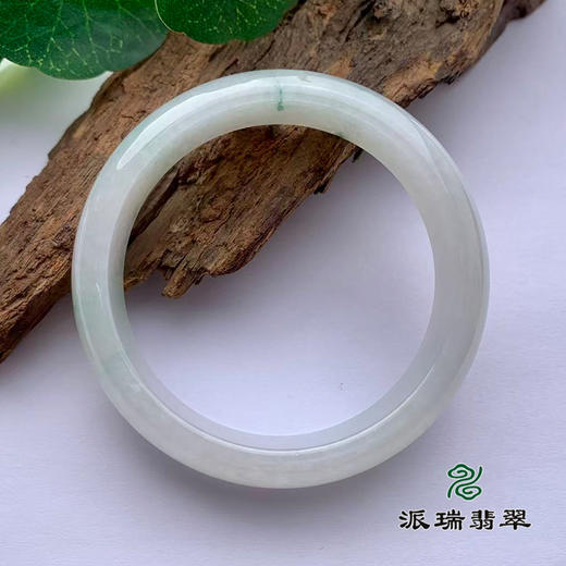 派瑞翡翠 翡翠手镯 糯冰 浅紫 商品图2