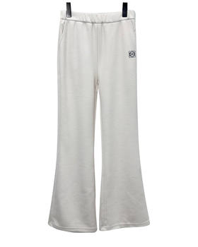 女款刺绣混纺羊毛直筒长裤ba014