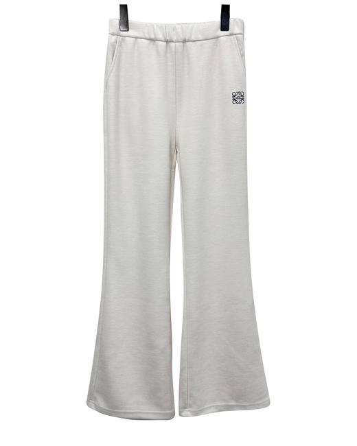 女款刺绣混纺羊毛直筒长裤ba014 商品图0