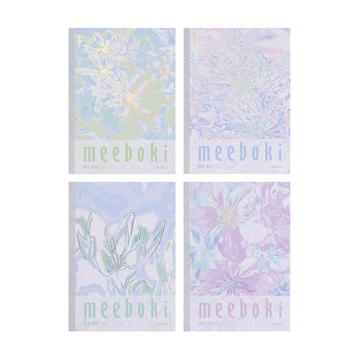 晨光无线装订本B5软抄本40页素纹横线学生笔记本小清新时尚凡花蜜语(图案随机） 商品图3