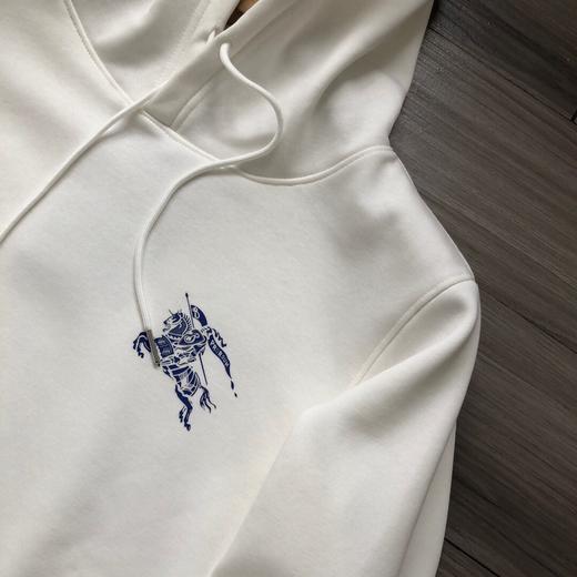 D111726新款后背字母logo男女款加绒连帽卫衣 商品图6