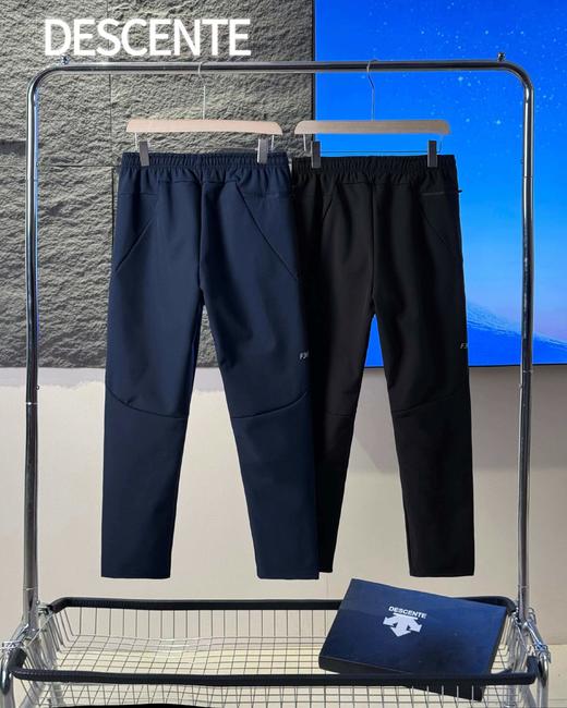 D111712户外休闲轻量化复合保暖绒层360反光标加绒长裤 商品图1