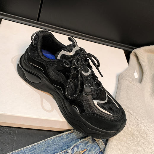 Monrinda美年达流云真皮老爹鞋GM800 商品图1