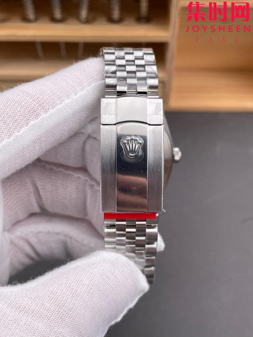 ARF劳力士日志型41mm 蓝盘钻面 丹东3235机 五珠链 904L钢 男士腕表 商品图7