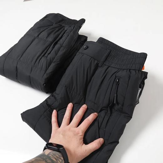 D111701加厚款90%白鸭绒男士冬季保暖羽绒休闲裤 商品图6