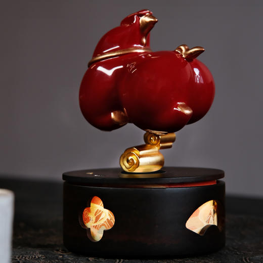 【四款马上来财】智能小夜灯礼盒、趣味祝福盘礼盒、线香香器礼盒、香炉香器礼盒 商品图9