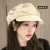 【YW】无忧购35元2件褶皱云朵贝雷帽显脸小复古报童帽百搭八角帽（截单后3-5天发货) 商品缩略图1
