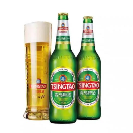 青岛啤酒 玻璃瓶装(老青岛）600ml/瓶 商品图1